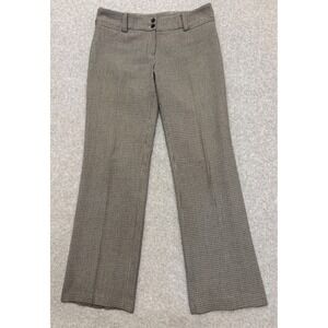 Margaret Frances Womens‎ Houndstooth Dress Pants Size 8 Straight Leg